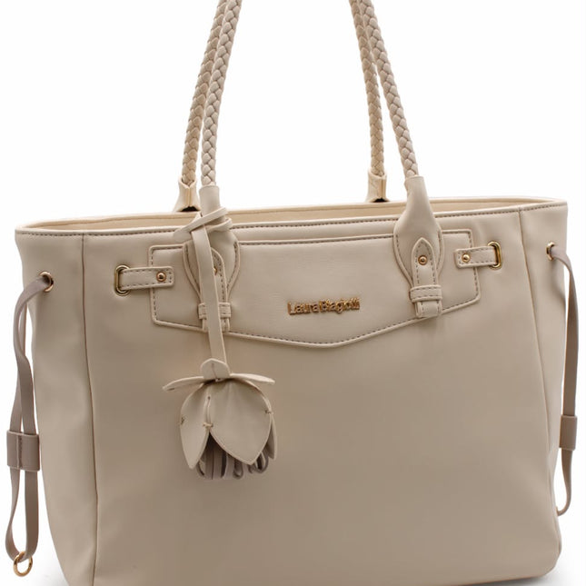 LAURA BIAGIOTTI BORSA PANNA