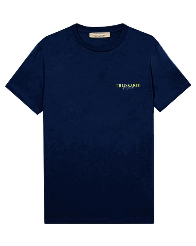 TRUSSARDI T-SHIRT NAVY