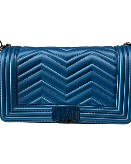 BORSA MARC ELLIS FLAT WAVE M 25 MORACCAN BLUE-CDF