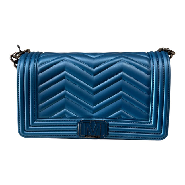 BORSA MARC ELLIS FLAT WAVE M 25 MORACCAN BLUE-CDF