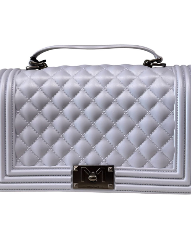 BORSA MARC ELLIS FLAT SQUARE M ZEN BLUE-BRUSH CDF