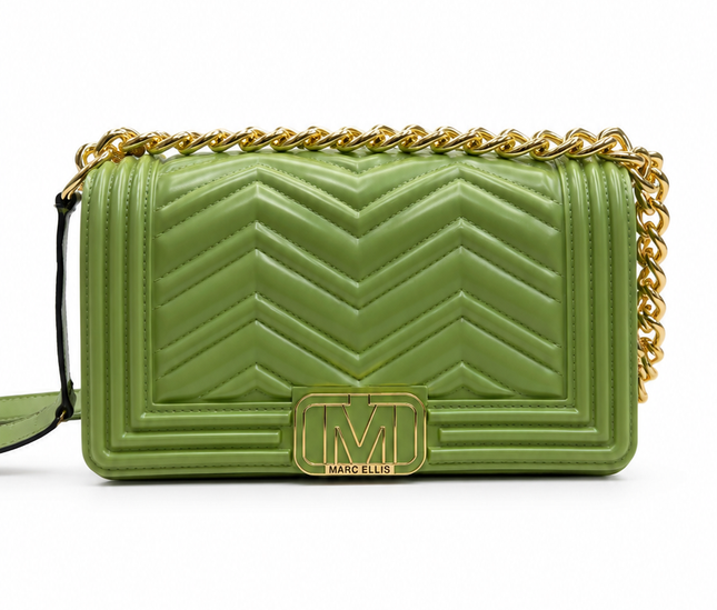 BORSA MARC ELLIS FLAT WAVE S CALLISTE GREEN