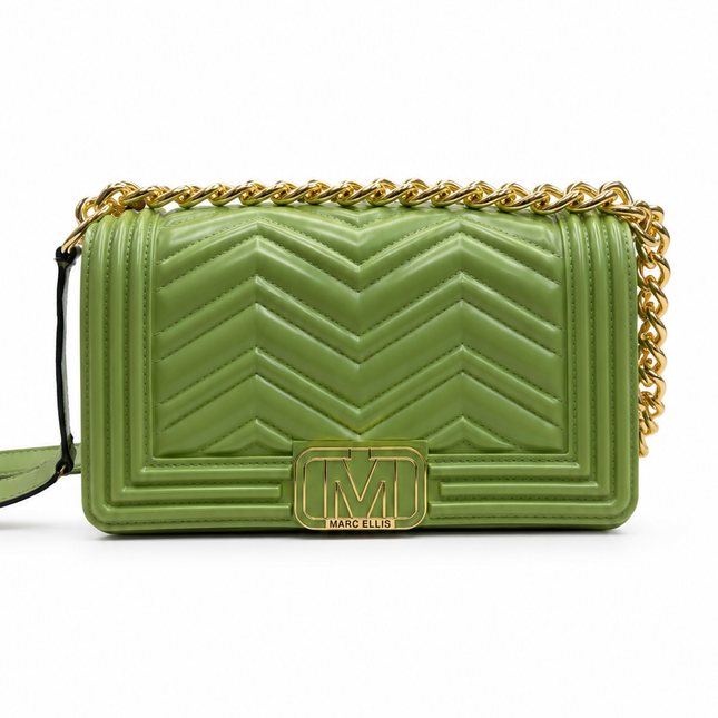 BORSA MARC ELLIS FLAT WAVE S CALLISTE GREEN