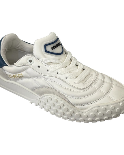 BIKKEMBERGS 16/CP SNEAKERS WHITE-BLU