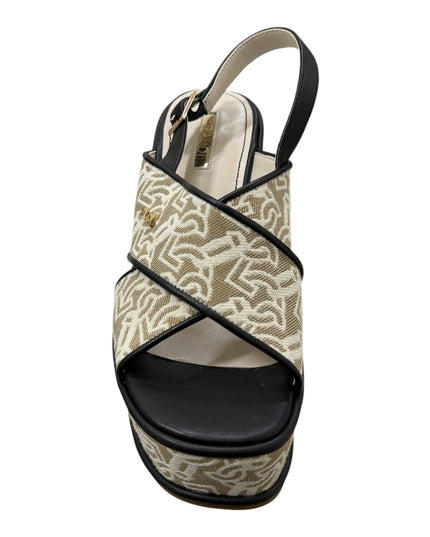 GAUDI 3810 SANDALO CON ZEPPA BEIGE