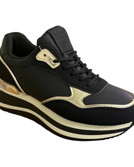 NINì PARIS NIFW25193 SNEAKERS NERO-NERO