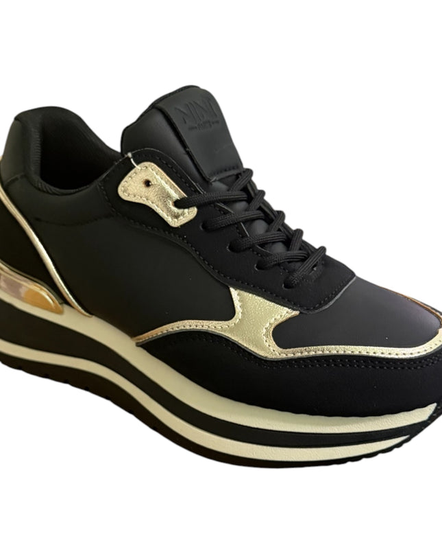 NINì PARIS NIFW25193 SNEAKERS NERO-NERO
