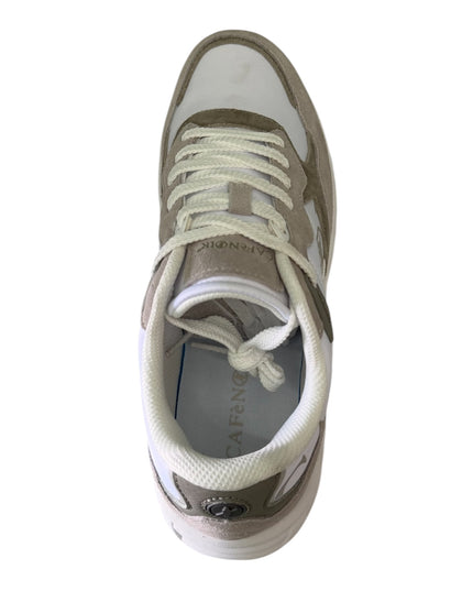 CAFè NOIR SNEAKERS BIANCA-GRIGIA