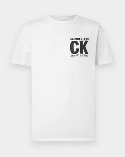 T-SHIRT CALVIN KLEIN BRILLANT WHITE