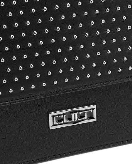Large flap bag CULT MOD MISSY BLACK