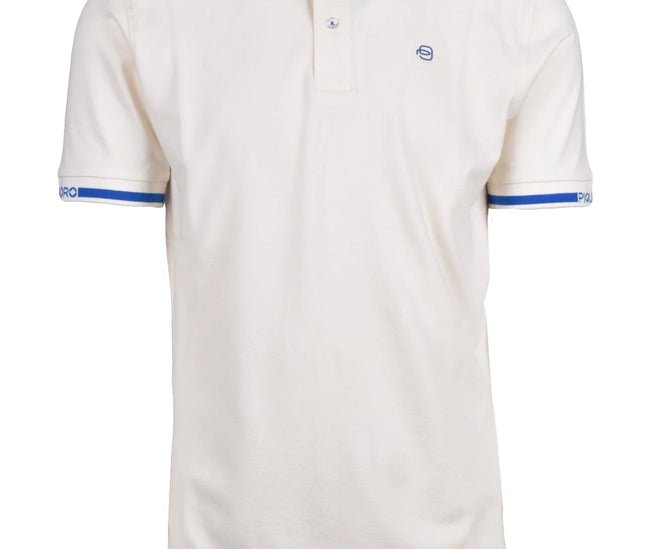Polo piquadro bianca