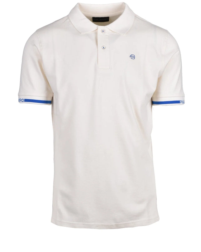 Polo piquadro bianca