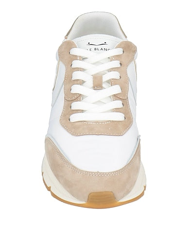 VOILE BLANCHE 1E05 SNEAKERS BIANCA-BEIGE
