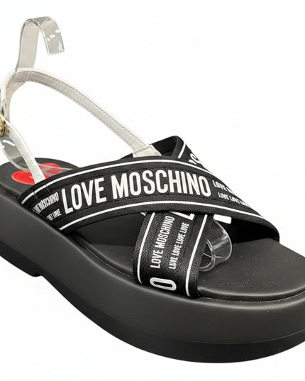 MOSCHINO 600A SANDALO NERO