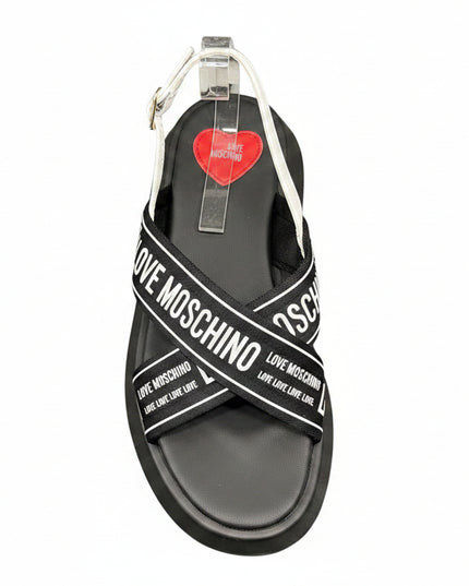 MOSCHINO 600A SANDALO NERO
