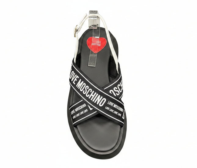 MOSCHINO 600A SANDALO NERO