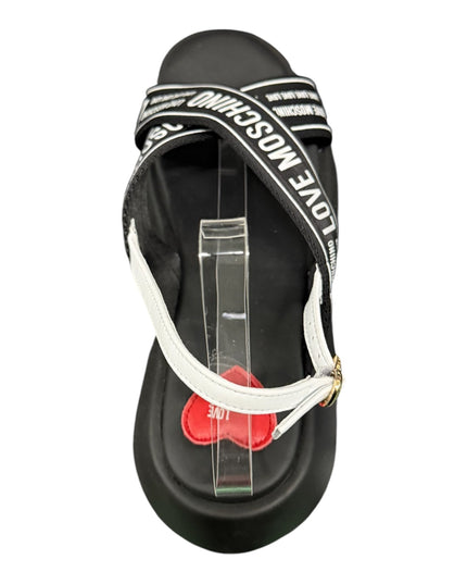MOSCHINO 600A SANDALO NERO
