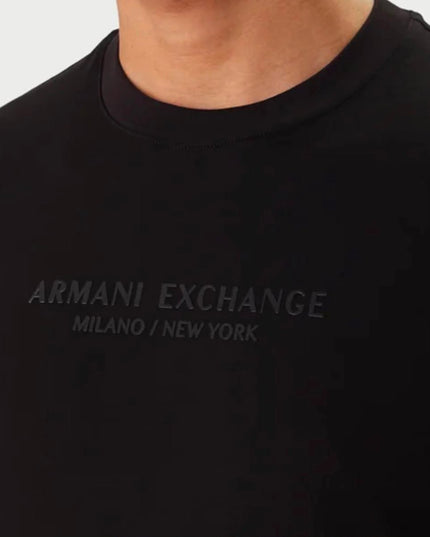 Armani AX T-shirt regular fit stampa centrale
