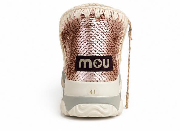 MOU Eskimo Trainer Sequins pink MU.SW201000G