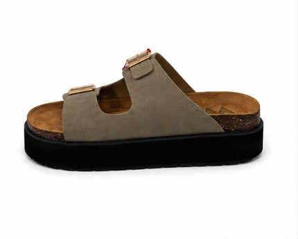 BELVILLE PLATFORM WOMEN LOW SIMPLY TAUPE