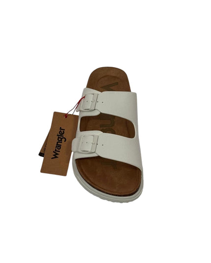 WRANGLER BELVILLE SLIDER WAN LOW BRIGHT WHITE