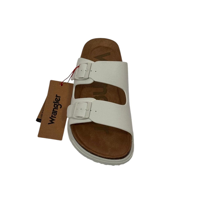 WRANGLER BELVILLE SLIDER WAN LOW BRIGHT WHITE