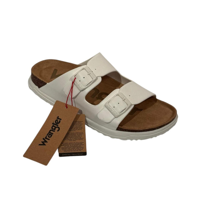 WRANGLER BELVILLE SLIDER WAN LOW BRIGHT WHITE