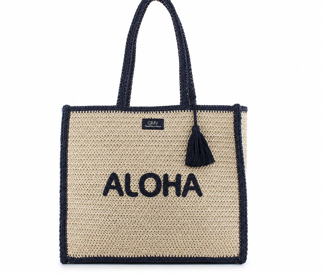 GIANMARCO VENTURI BORSA ALOHA NERA