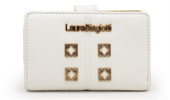 Laura Biagiotti Portafoglio Bianco