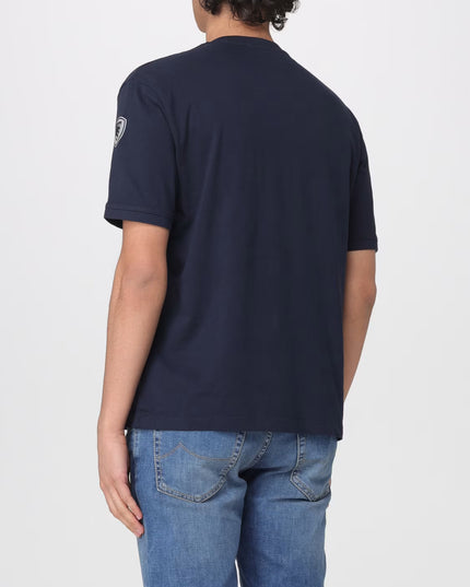 T-shirt Blauer blu scuro