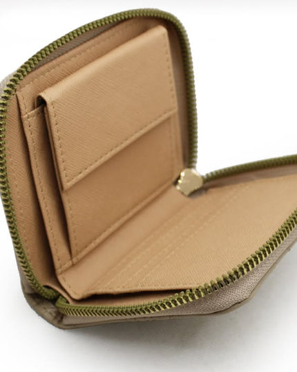 Laura Biagiotti Portafoglio Beige logo all-over