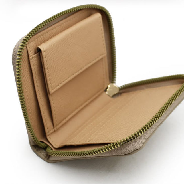 Laura Biagiotti Portafoglio Beige logo all-over