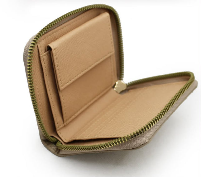 Laura Biagiotti Portafoglio Beige logo all-over