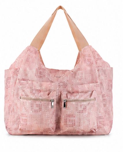 GIANMARCO VENTURI BORSA ROSA CON TASCHE