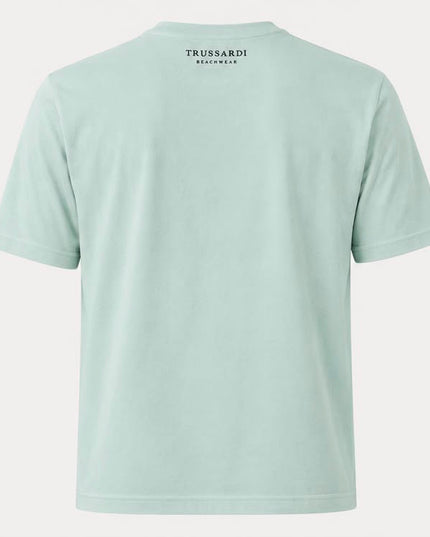 TRUSSARDI T-SHIRT AZUR