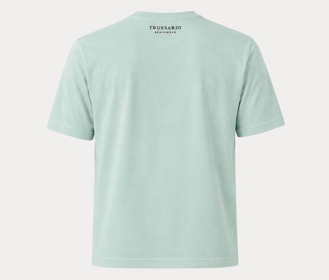 TRUSSARDI T-SHIRT AZUR