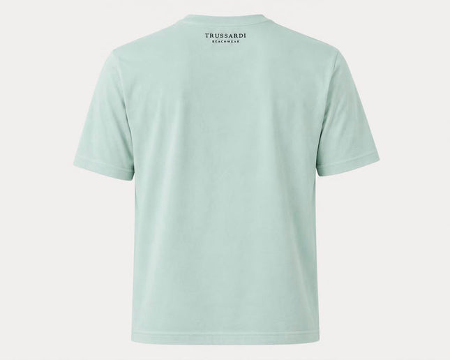 TRUSSARDI T-SHIRT AZUR