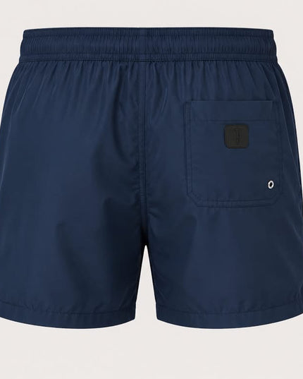 TRUSSARDI COSTUME BLU NAVY CON STAMPA