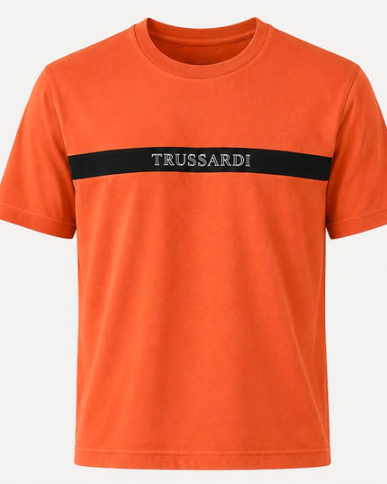 TRUSSARDI T-SHIRT ORANGE