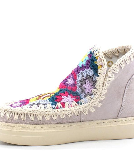 MOU Summer Eskimo Sneaker Bold Crochet Upper Chalk Multicolor MU.SW411005A